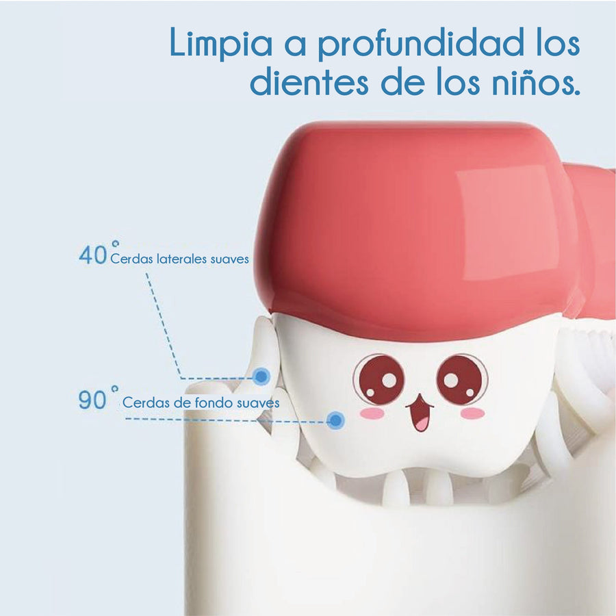 CEPILLO DE DIENTES FORMA DE U PARA NIÑOS