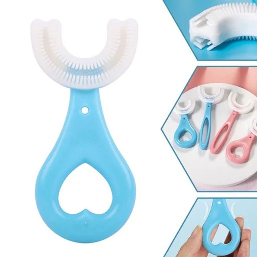 CEPILLO DE DIENTES FORMA DE U PARA NIÑOS