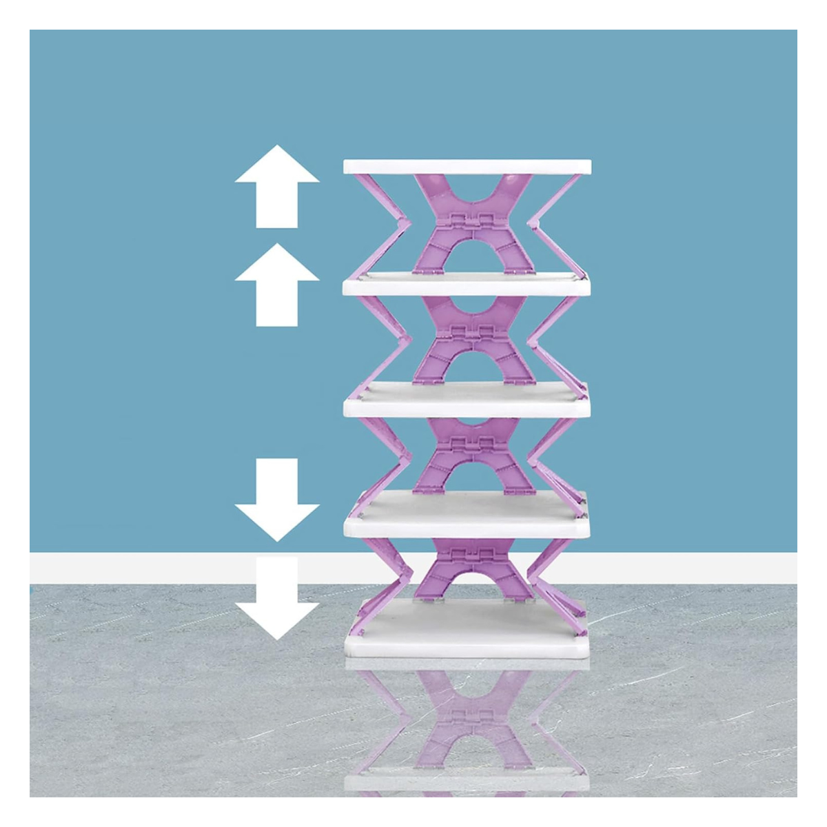 ZAPATERO 6 NIVELES HORIZONTAL PLEGABLE